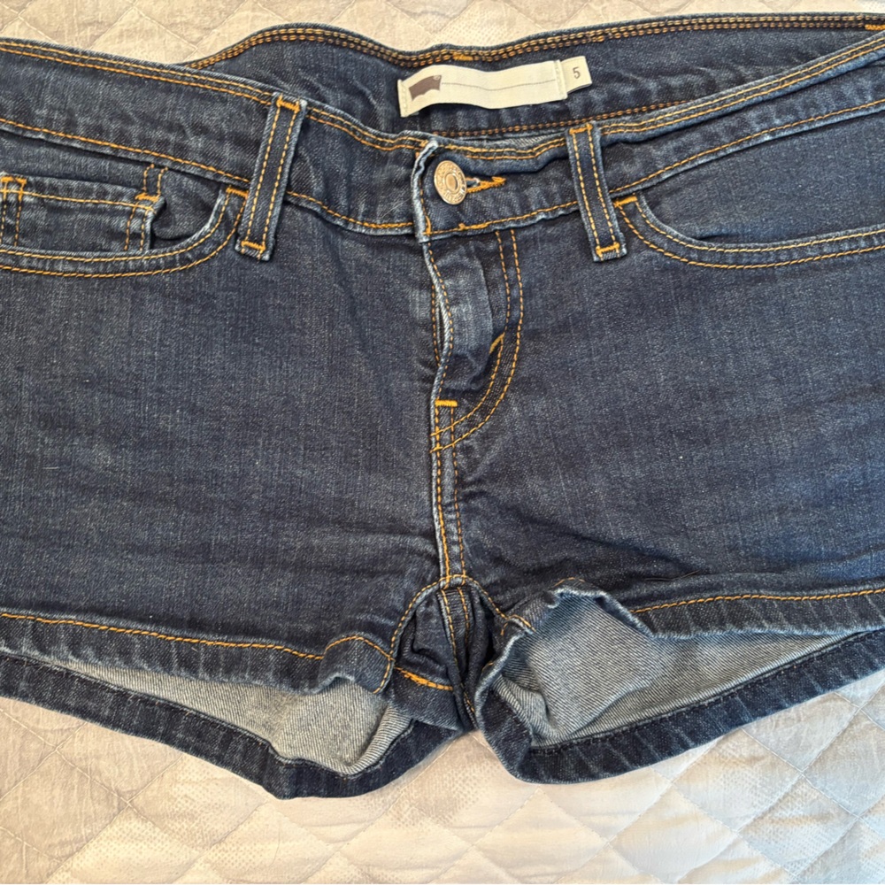 Levi's Indigo Jean Shorts